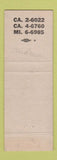 Matchbook Cover - Al Mullenbach St Paul MN 100th Centennial Minnesota 1958
