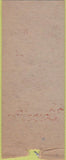 Matchbook Cover - Versailles New York City BOBTAIL
