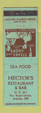 Matchbook Cover - Hector's Restaurant Bar WORN