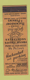 Matchbook Cover - Hackendorfs and Perkins Grocery WEAR