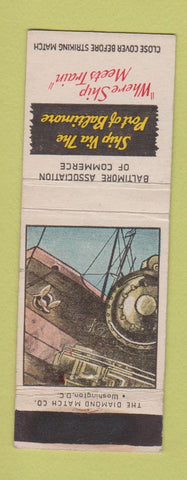 Matchbook Cover - Baltimore Association of Commerce MD