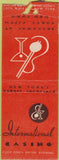 Matchbook Cover - International Casino New York City BOBTAIL