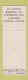 Matchbook Cover - Whistle Stop Peru IL restaurant WEAR