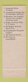 Matchbook Cover - DC Catering Long Beach CA Concord NH GREEN