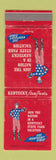 Matchbook Cover - Kentucky State Parks Jockey Frankfort KY WEAR