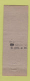 Matchbook Cover - Gross Buffet St Louis MO