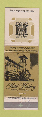 Matchbook Cover - Hotel Hershey PA WEAR