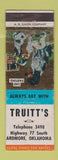 Matchbook Cover - Truitt's Adrmore OK restaurant WEAR