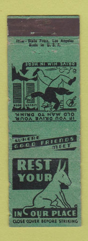 Matchbook Cover - P&M Cafe San Francisco CA WORN