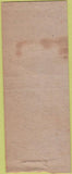 Matchbook Cover - Lotos Lantern Washington DC WORN BOBTAIL