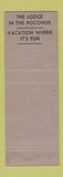 Matchbook Cover - Elks Lodge East Stroudsburg PA