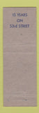 Matchbook Cover - Roy's Tap Room
