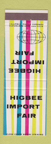 Matchbook Cover - Higbee Import Fair Cleveland OH