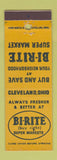 Matchbook Cover - Bi Rite Grocery Cleveland OH