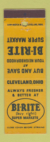 Matchbook Cover - Bi Rite Grocery Cleveland OH