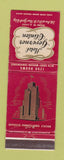 Matchbook Cover - Hotel Governor Clinton New York City WEAR