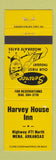 Matchbook Cover - Harvey House Inn Mena AR bellhop