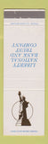 Matchbook Cover - Liberty National Bank Statue of Liberty