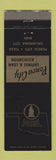 Matchbook Cover - Ponca City Savings and Loan OK Tulsa Enid Oklahoma City WORN
