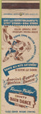 Matchbook Cover - Country Barn Dance Culver City CA