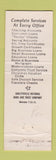 Matchbook Cover - Harleysville National Bank WEAR PA