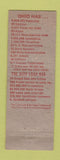 Matchbook Cover - The City Loan OH