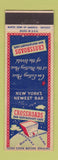 Matchbook Cover - Crossroads Restaurant Bar Cafe New York City