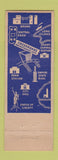 Matchbook Cover - Crossroads Restaurant Bar Cafe New York City