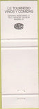 Matchbook Cover - Winston Cigarettes tobacco Spain odd painting