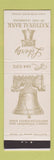 Matchbook Cover - Liberty National Bank Fort Lauderdale FL Liberty Bell