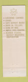 Matchbook Cover - Liberty National Bank Fort Lauderdale FL Liberty Bell