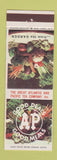 Matchbook Cover - Great Atlantic and Pacific Tea Company vegetables