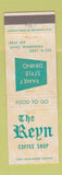 Matchbook Cover - The Reyn Coffee Shop Pasadena CA WORN