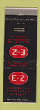 Matchbook Cover - EZ Underwear Hosiery New York City Sol Low WEAR