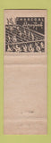 Matchbook Cover - Moonlit Restaurant Bath NY Lake Salubria WEAR