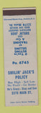 Matchbook Cover - Smilin' Jack's Cars Buffalo NY