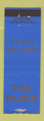Matchbook Cover - The Place Buffalo NY WEAR