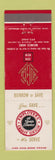 Matchbook Cover - Employees' Credit Gray's Hall Harvard University Cambridge MA