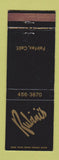 Matchbook Cover - Rubini's Fairfax CA WEAR
