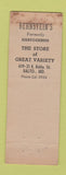 Matchbook Cover - Bernstein's Hardware Baltimore MD WEAR