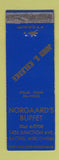 Matchbook Cover - Norgaard's Buffet Racine WI WEAR