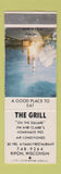 Matchbook Cover - The Grill Ripon WI WEAR