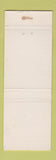 Matchbook Cover - The Grill Ripon WI WEAR