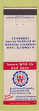 Matchbook Cover - Rural Group Insurance Madison WI
