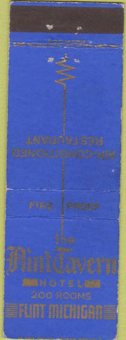 Matchbook Cover - Flint Tavern MI