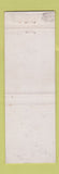 Matchbook Cover - Hotel Wayne Honesdale PA