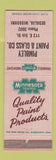 Matchbook Cover - Minnesota Paints Pimbley Sedalia MO low phone # WEAR