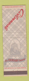 Matchbook Cover - Colonnade Company Philadelphia PA cafeterias