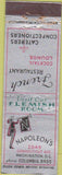 Matchbook Cover - Napoleon's Washington DC WORN