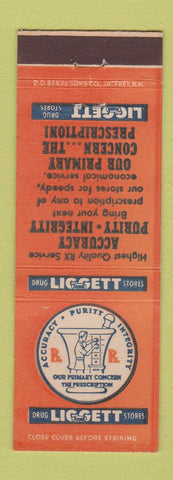 Matchbook Cover - Liggett Drug Stores